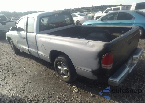 1999 Dodge Dakota Slt/Sport из США, поврежденный, VIN 1B7GL22X6XS246870